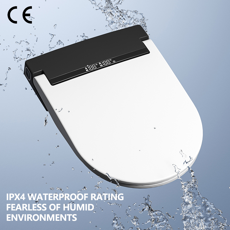 Self Cleaning Smart Wc Toilet Seat U Shape Automatic Cover Electric Bidet Lid Bathroom Intelligent Soft Close Heated Toilet Seat