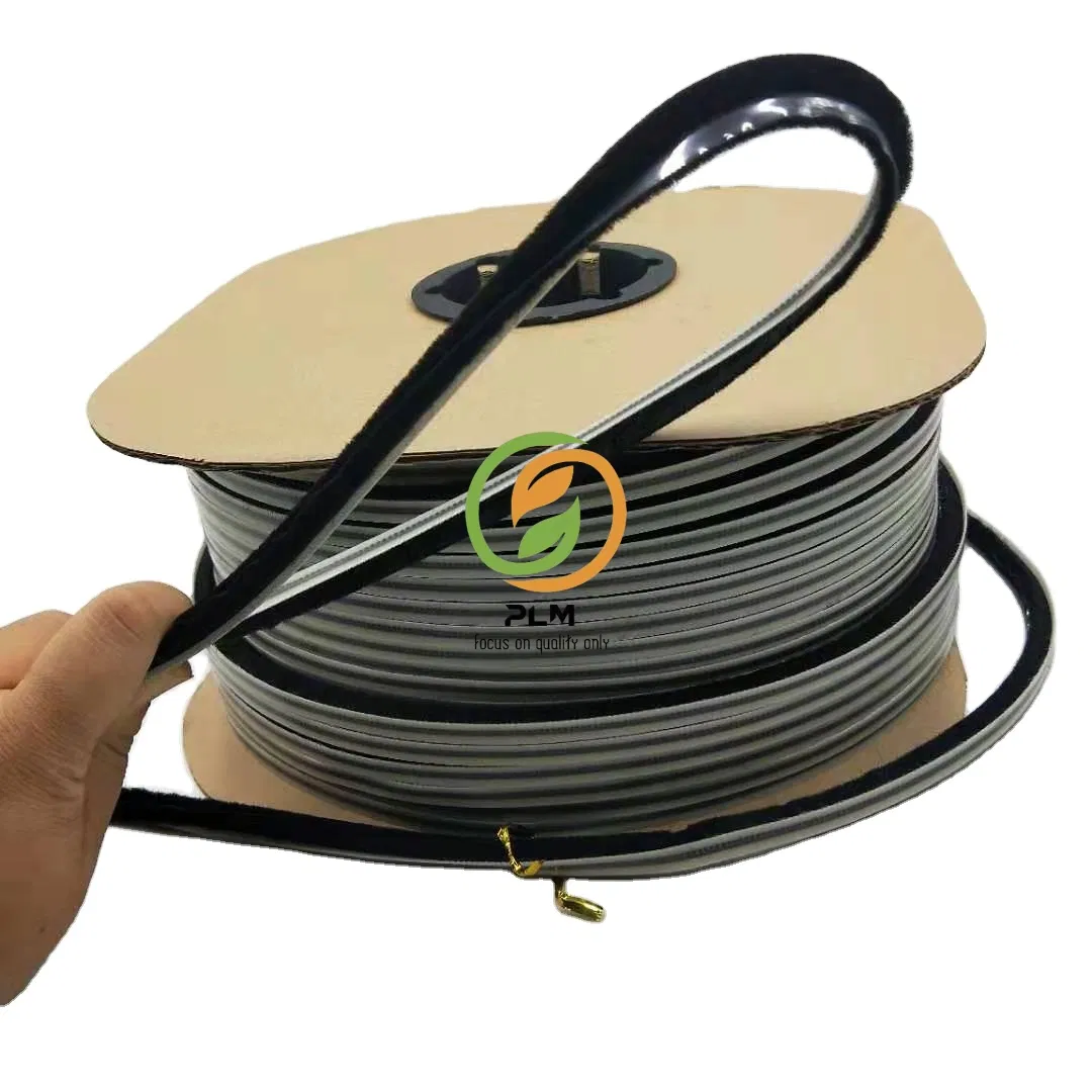 Door's Dust-Proof Weather Strip with Glue in Back, Backside in Adhesive Strip