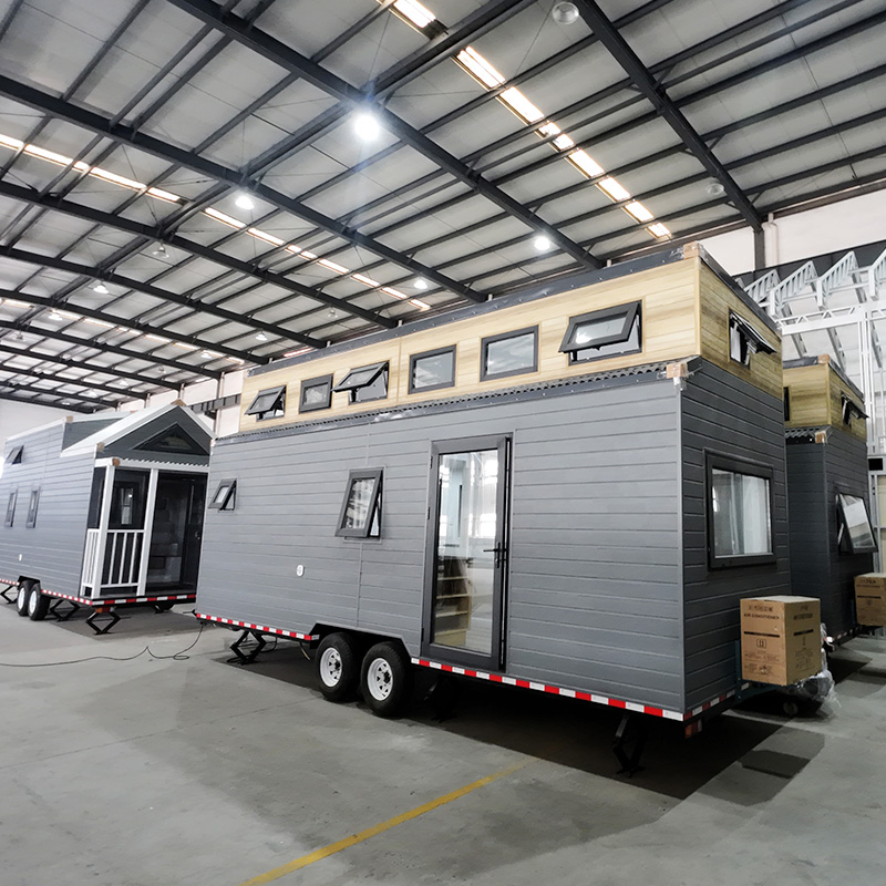 Au/EU/USA Standard Prefabricated Modular Tiny House on Wheels for Sell
