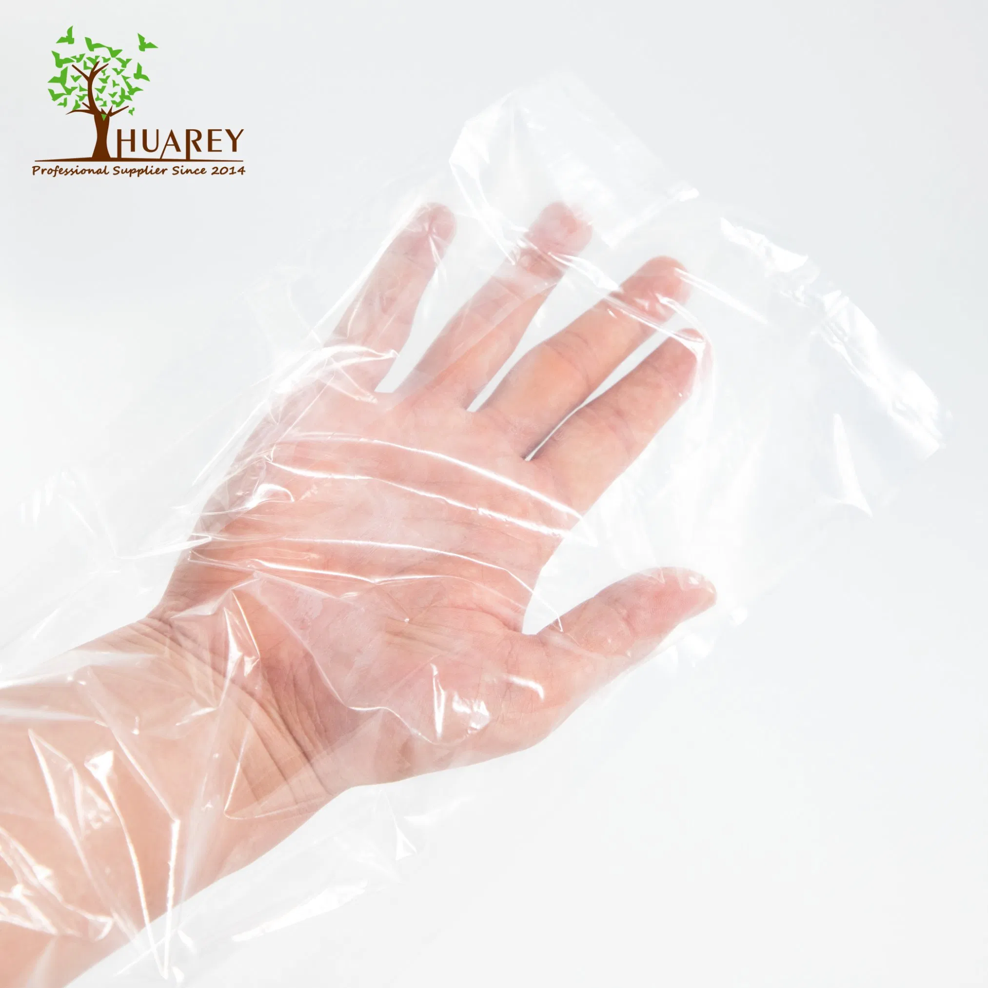 Premium Clear HDPE Gloves for Versatile Colorful Applications