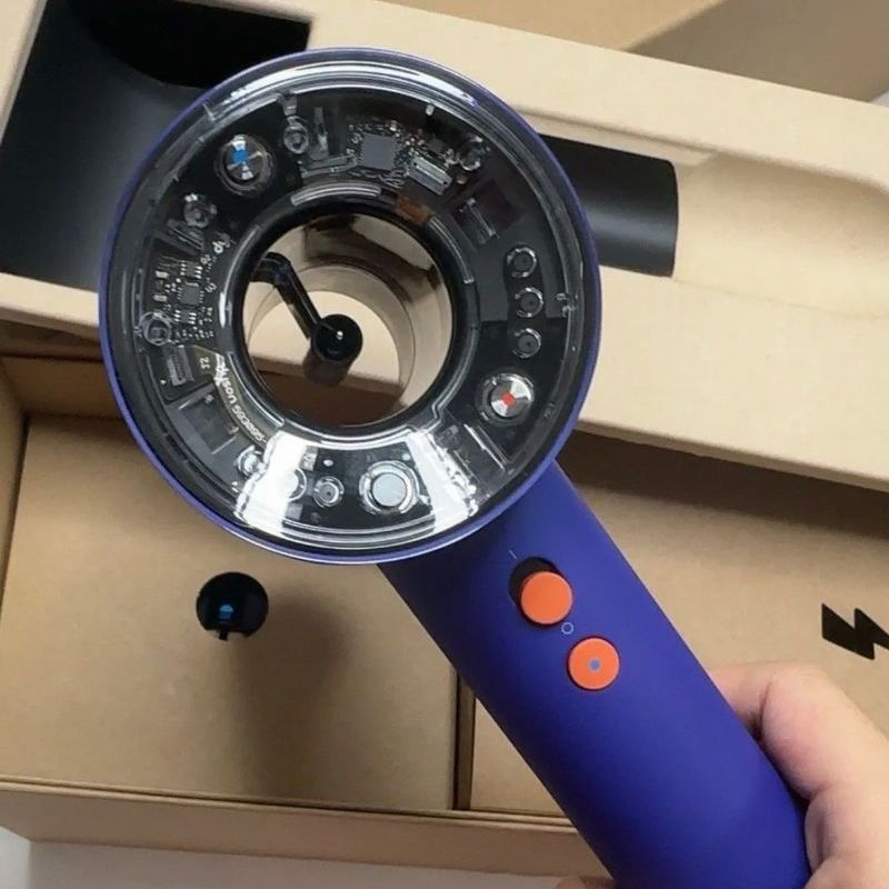 Portable High Velocity Hair Dryer HD16 Multi-Attachment Hair Styling Equipment