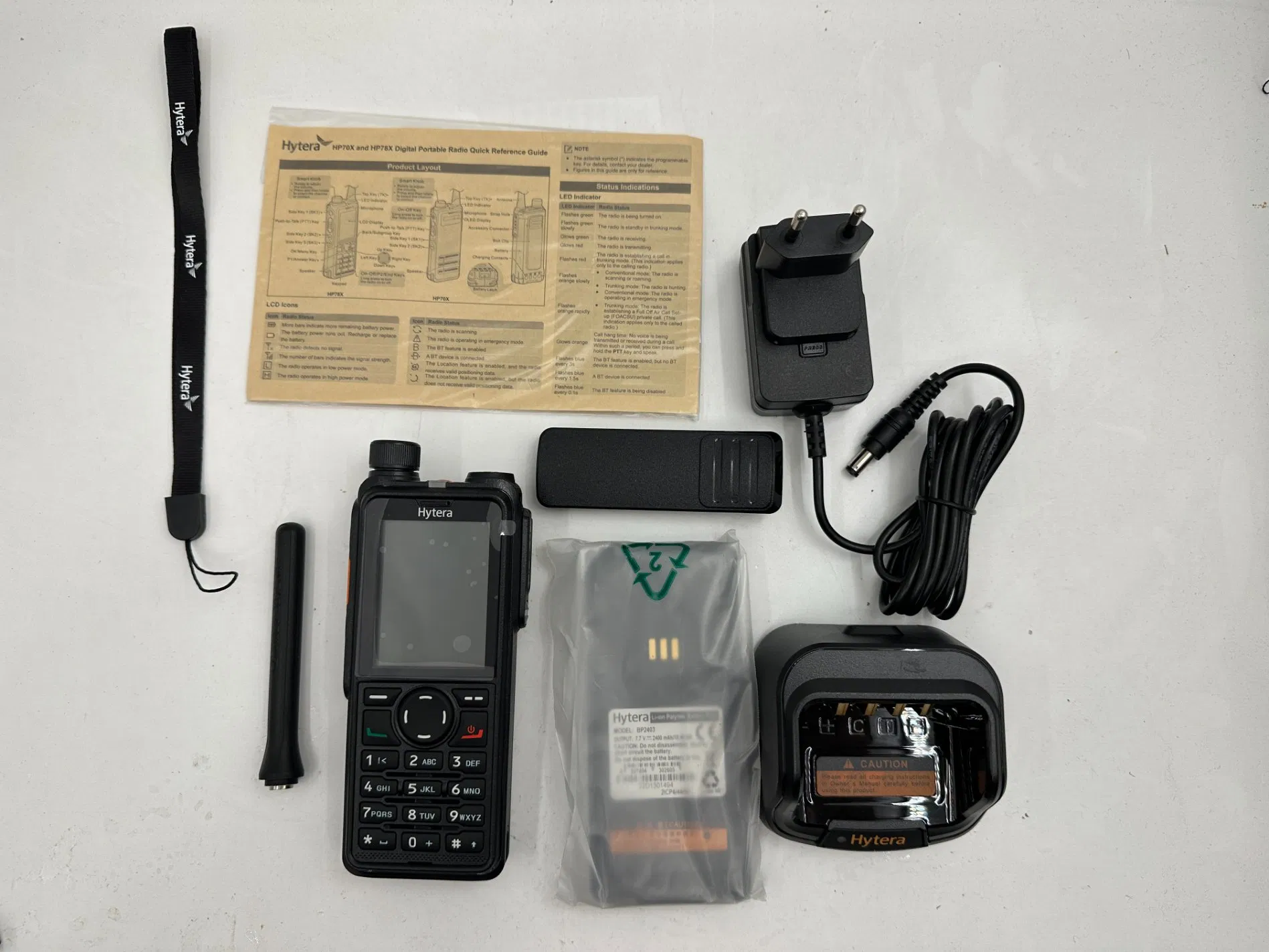 Портативная рация HP785 с GPS и Bluetooth
