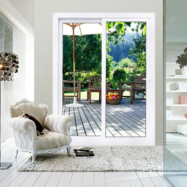 Premium Triple Glass Sealing UPVC Sliding Doors for High Quality