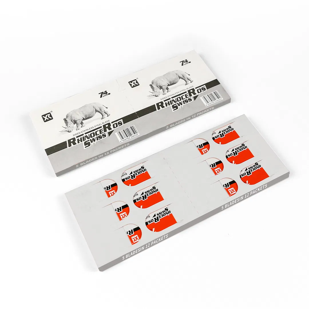 Hot Selling Men Disposable Double Edge Shaving Barber Razor Blade