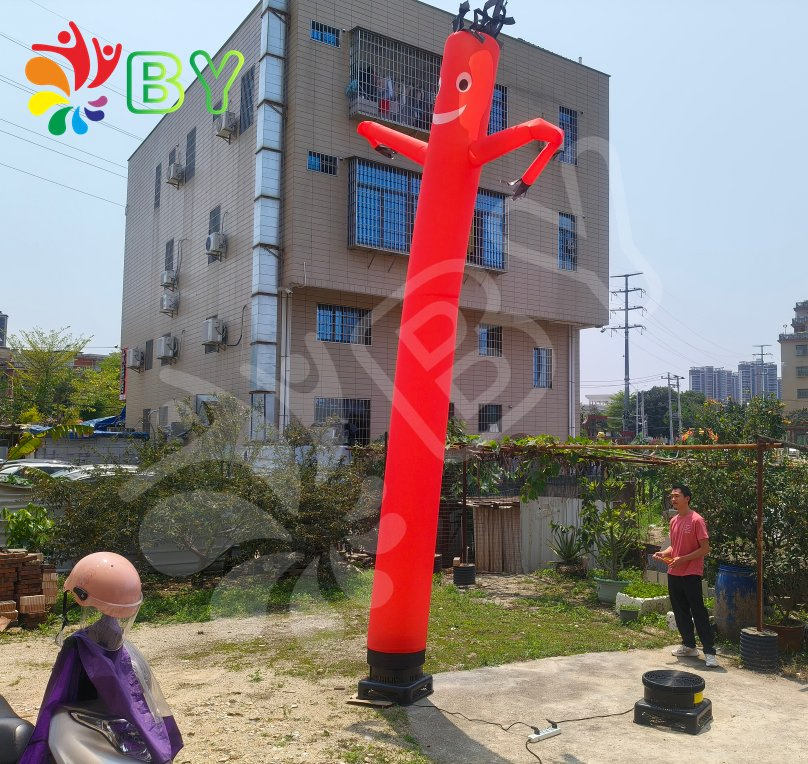 Factory Customized 10FT 20FT Inflatable Tube Man Giant Waving Arm Fly Guy Wavy Puppet Air Dancer