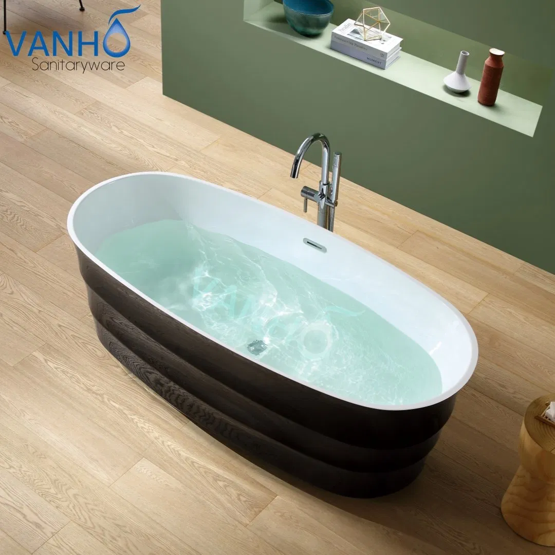 Акриловая ванна Vanho AT-203, отдельностоящая, белая