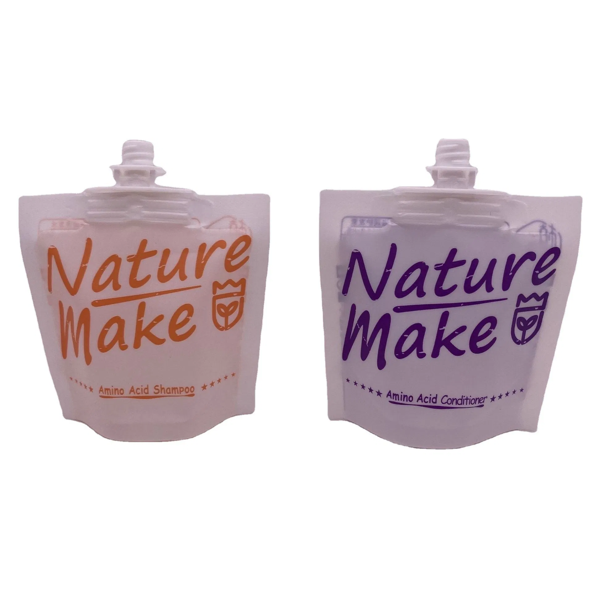 30ml 1.05oz Small Printing Moisturizing Hand Cream Spout Pouch Capacity Cosmetics Sample Sack Bag Customization Shampoo Sachet