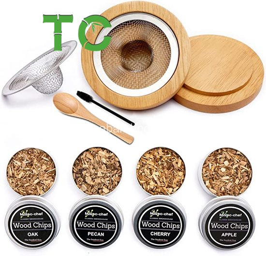 Wholesale Cocktail Smoker Kit with Wood Chips Whiskey Cocktail Smoker Kit Cocktail Smoker Infuser Kit