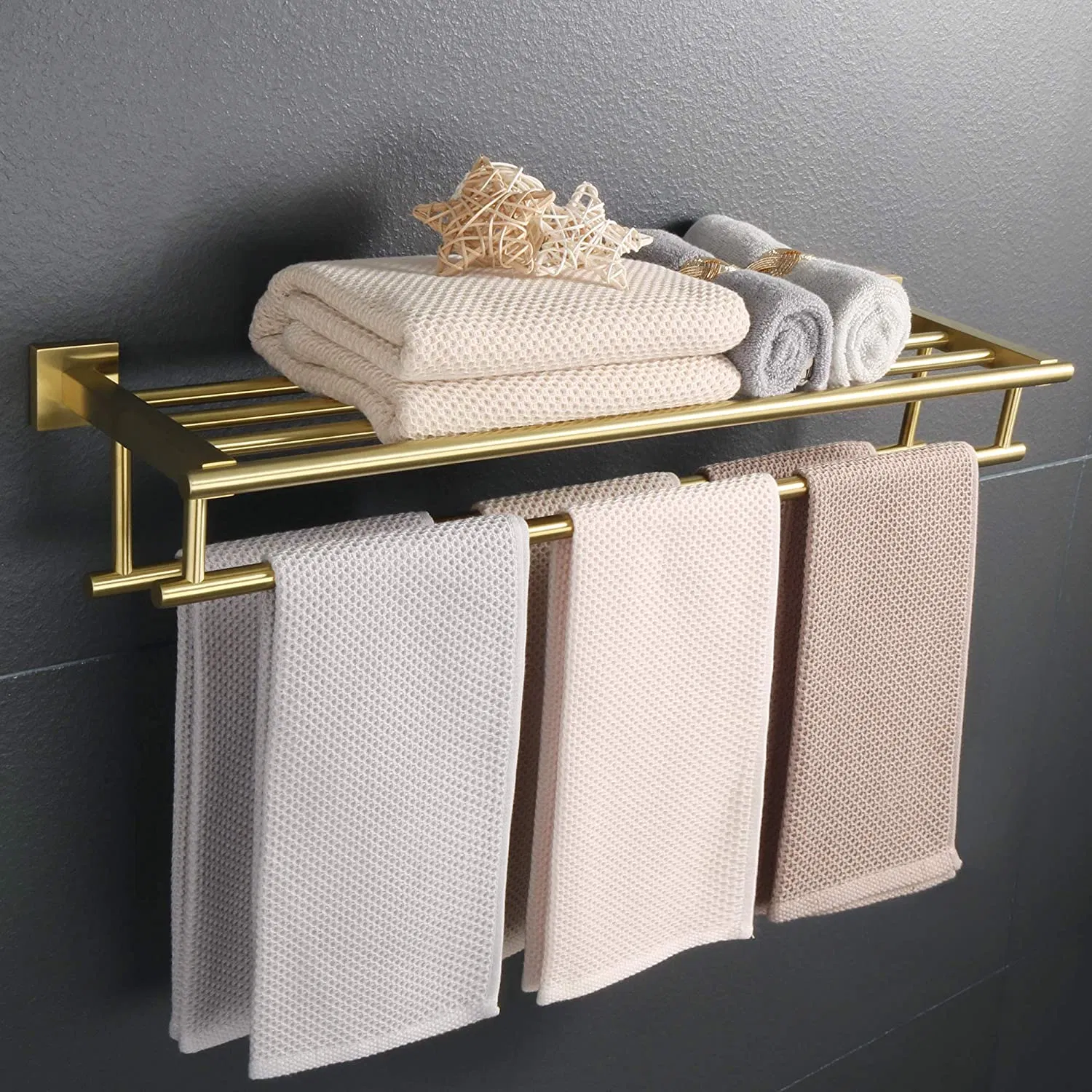 Настенная полотенцесушитель Degol с двумя перекладинами