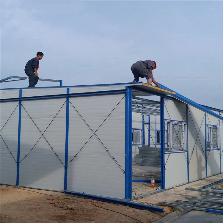 Hot Sale House Customer Design Steel Frame Prefab Farm House Prefabricated House