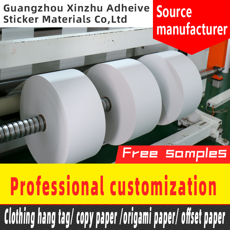 Clothing Tag/Copy Paper/Origami/Offset Paper Label Roll Sticker