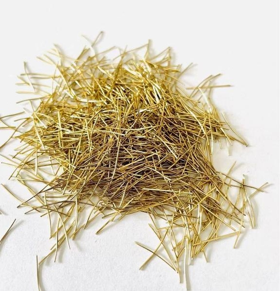 Straight Brass Coated Steel Fiber 25kg/Bag for High Flexural Strength Concrete