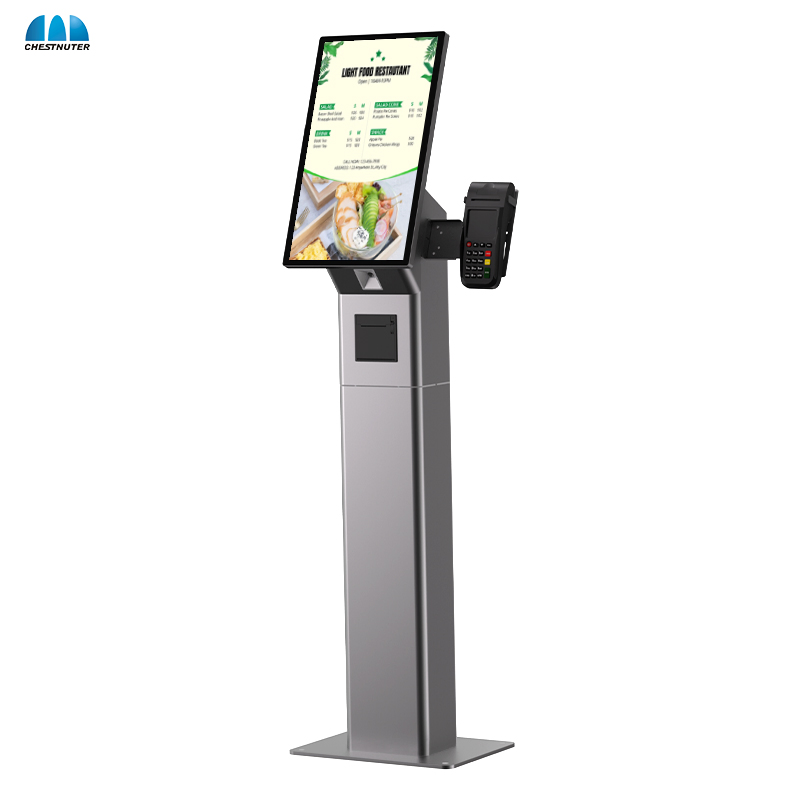 Сенсорный киоск самообслуживания 21.5 дюйма с принтером и сканером