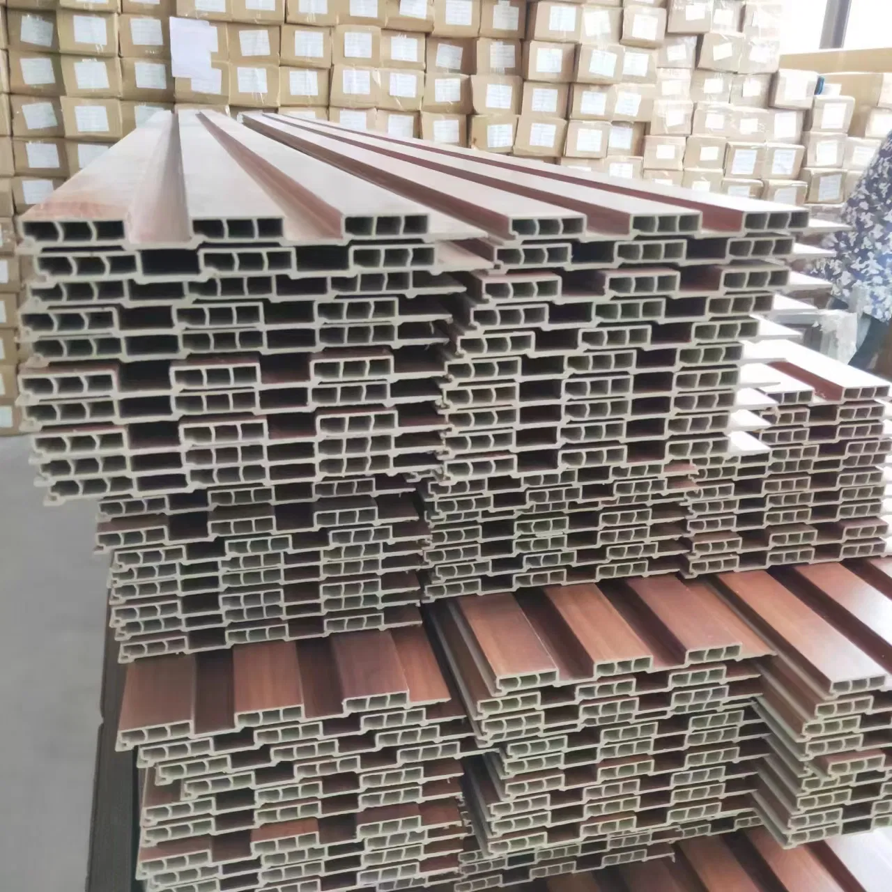 Fluted Great Wall Panels Decorative Wood Alternative WPC Wall Panel