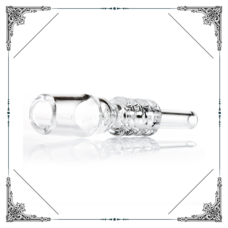 Quartz Nectar Collector with 14mm Quartz Tips Glass Smoking Water Pipe DAB Straw Glass Nectar Collector