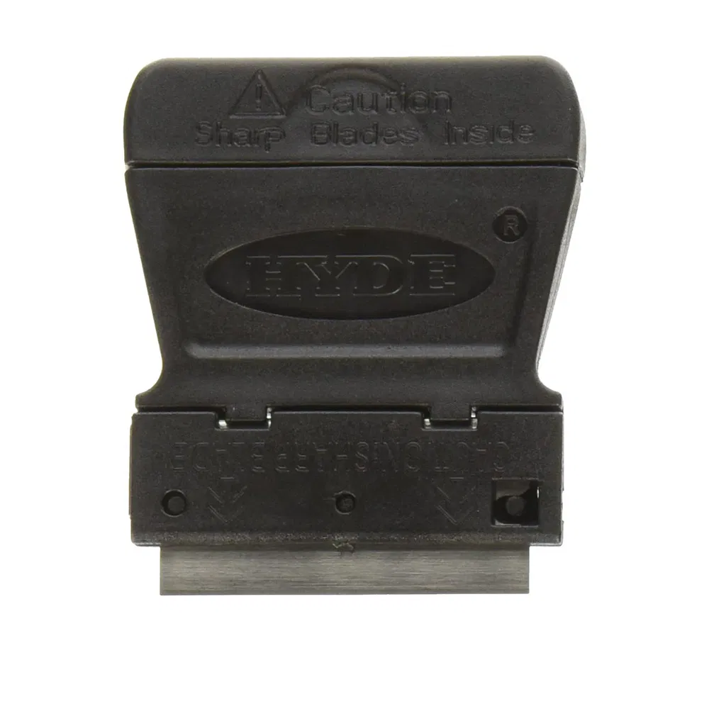 Mini Cleaning Scraper Plastic Razor Scraperwith Metal Blade