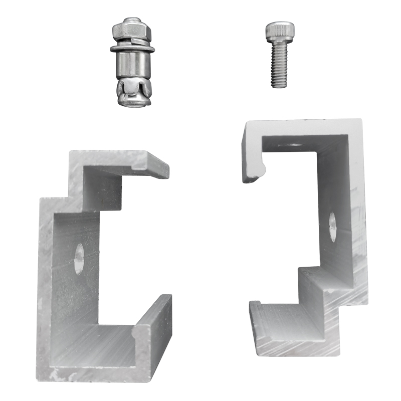 Aluminium Stone Fixing Bracket Stone Cladding Anchor Marble Fixing Profile