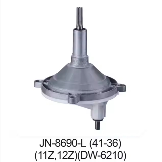 Jn-8690 11z 12z Universal Square Shaft Transmission Manufacturer Washing Machine Speed Reducer Parts for Washing Machine Gearbox