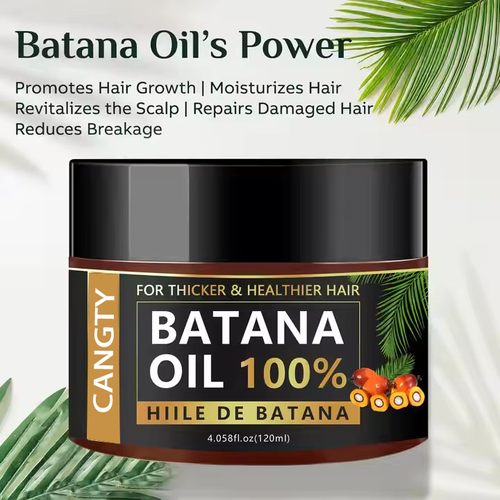 Private Label Organic Herbal Batana Oil Cream Custom Logo Wholesale Natural Pure Plant Batana Oil Treatment for Hair