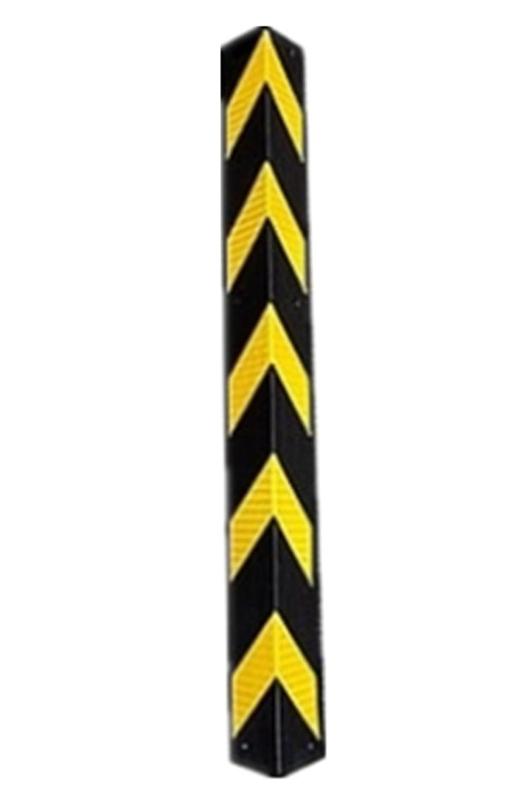 Right Angle Reflective Rubber Corner Wall Guard Protector