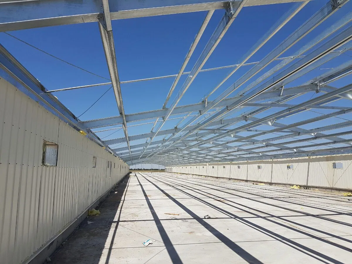 Prefabricated Modern Farmhouse Commercial Broiler House Meat Chicken Coop Supply Poultry Farm Near Me