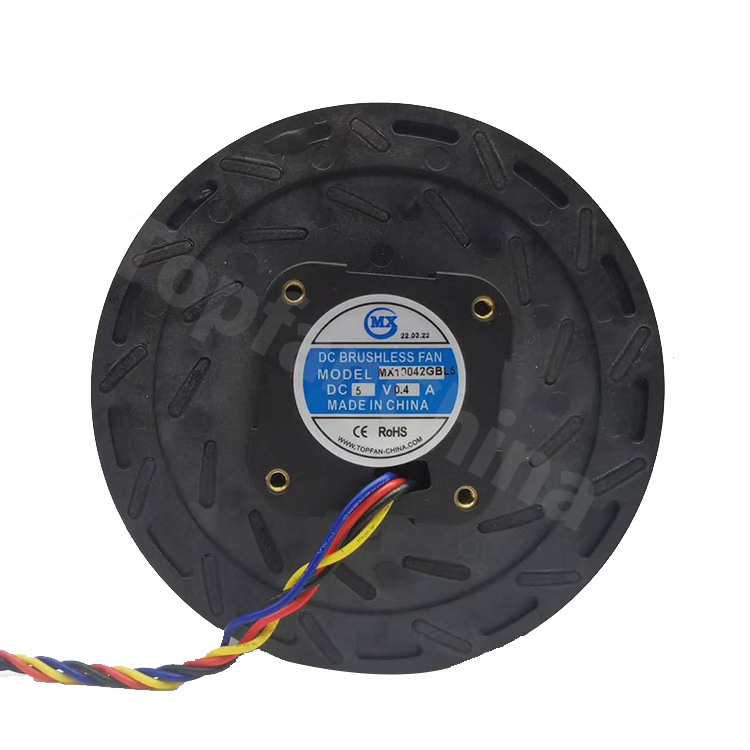 Topfan 120 X 42 mm Good Balance DC 12V Centrifugal Air Cooling Fan for Air Purifier