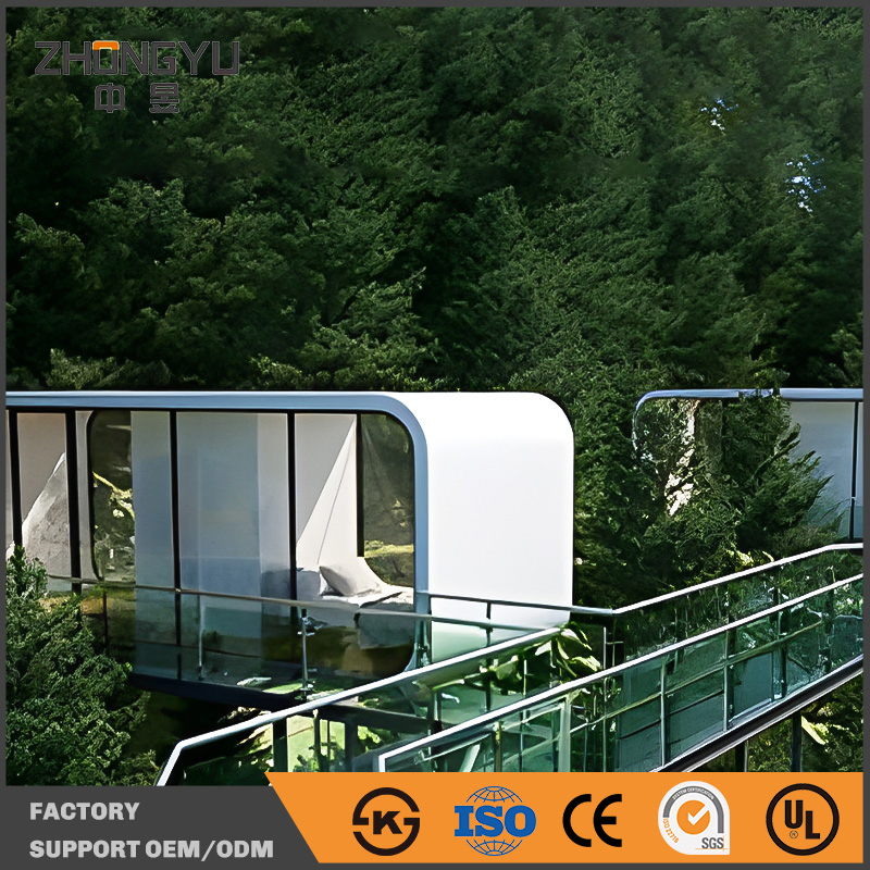 High Comfort Apple House Modular Residential Living Unit Featuring Optimized Space Ratio Prefabricated Cabin