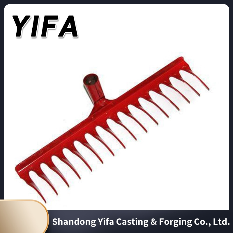 Garden Tool Metal Rake Wholesale Lawn Rake Farming Leaf Rake Agricultural Hand Tool