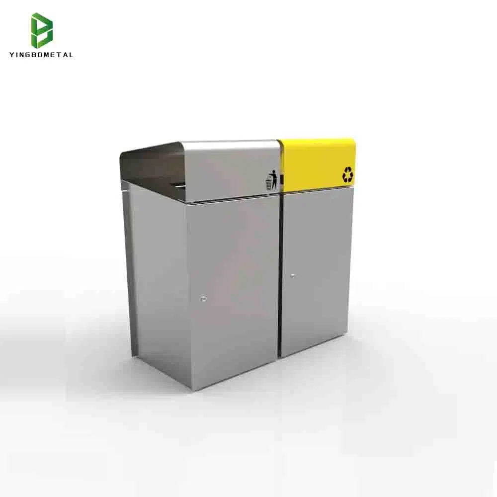 Уличная металлическая урна для мусора