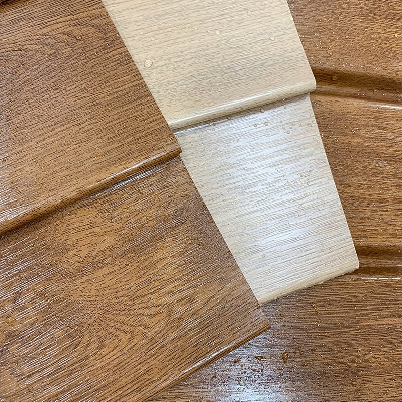 Exterior Plastic Decorative Grooved PVC Vinyl Panel Perforated Soffit Wall Panel