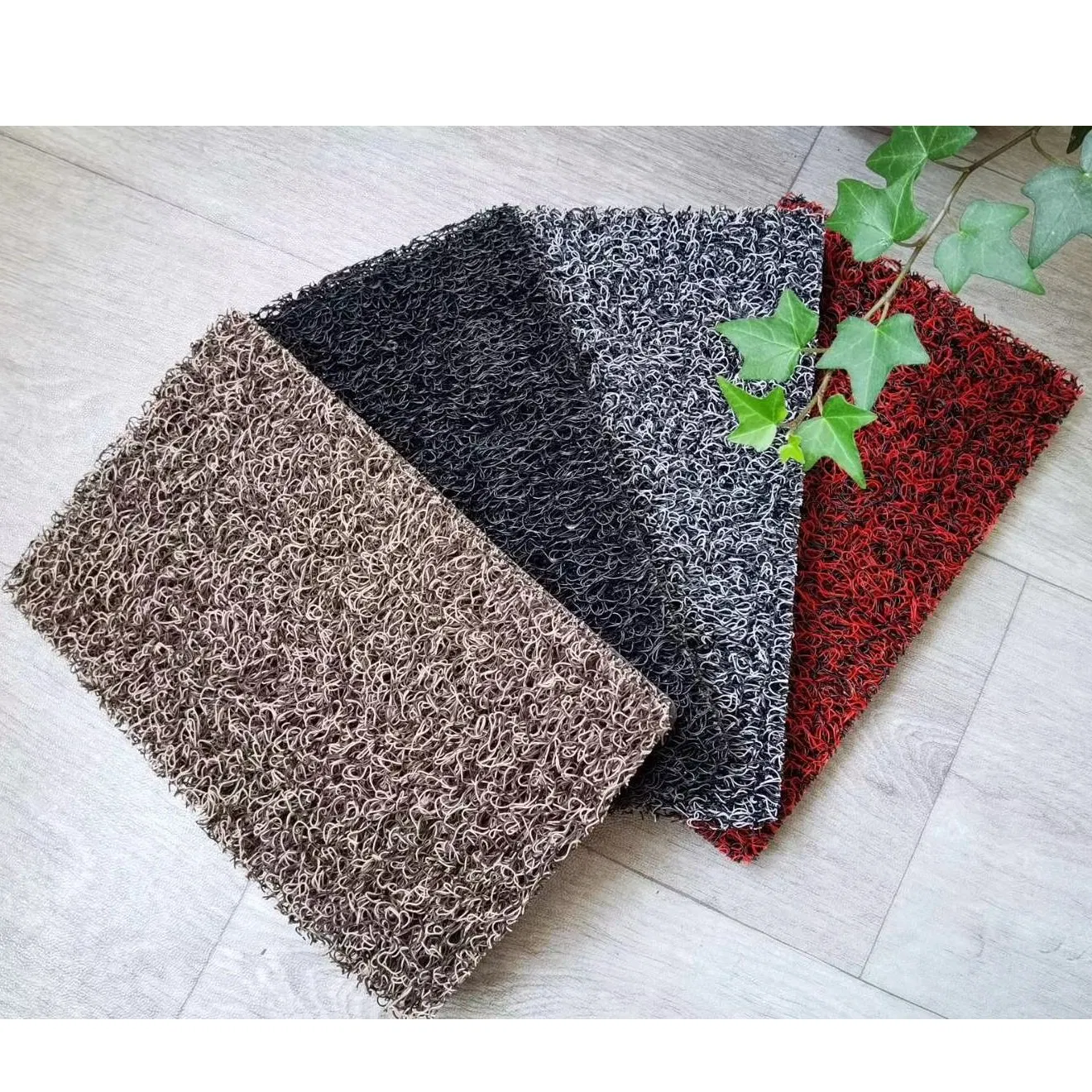 Plastic Foam PVC Coil Rug Mat and Roll