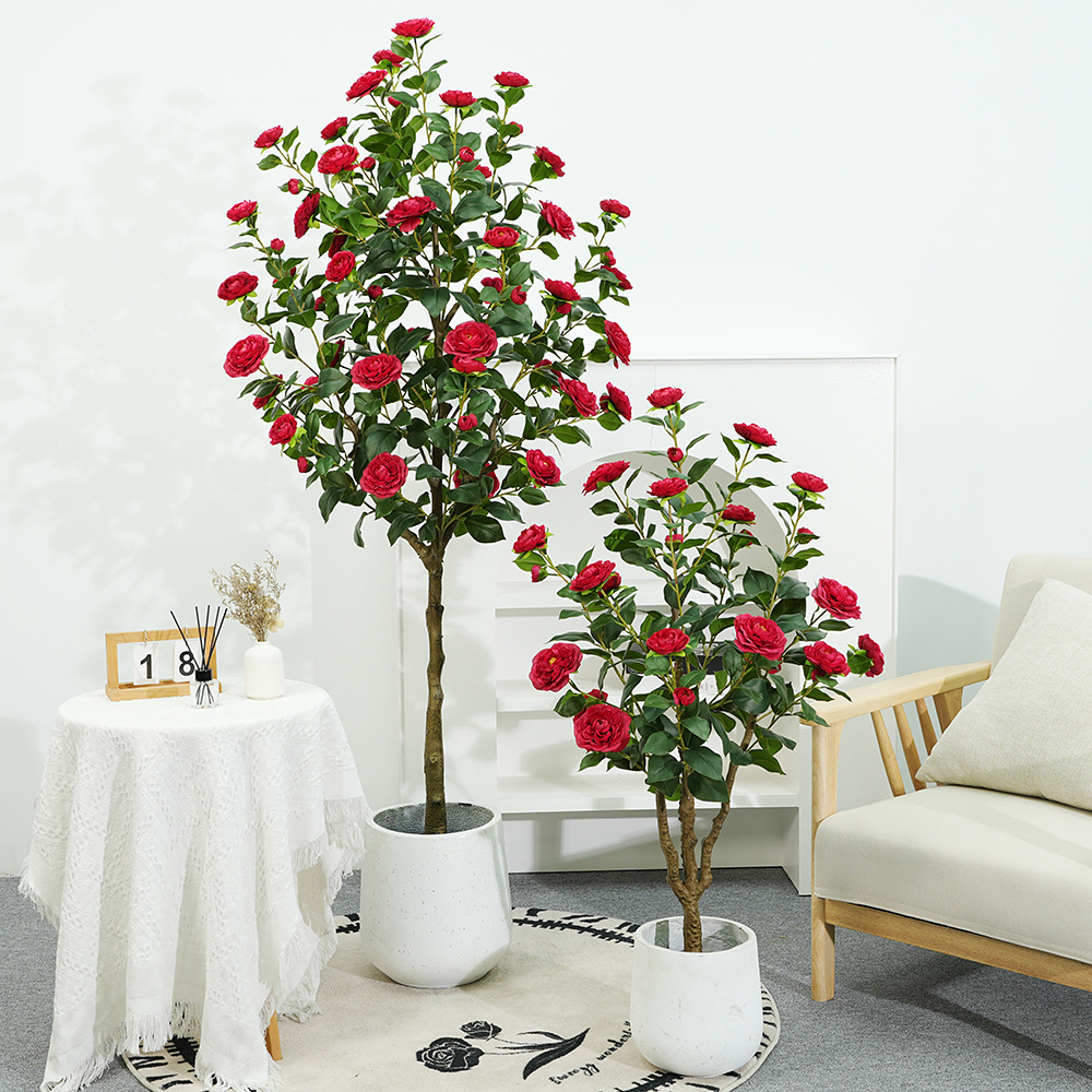 Горшок для цветов с искусственными растениями 70-180 см факел