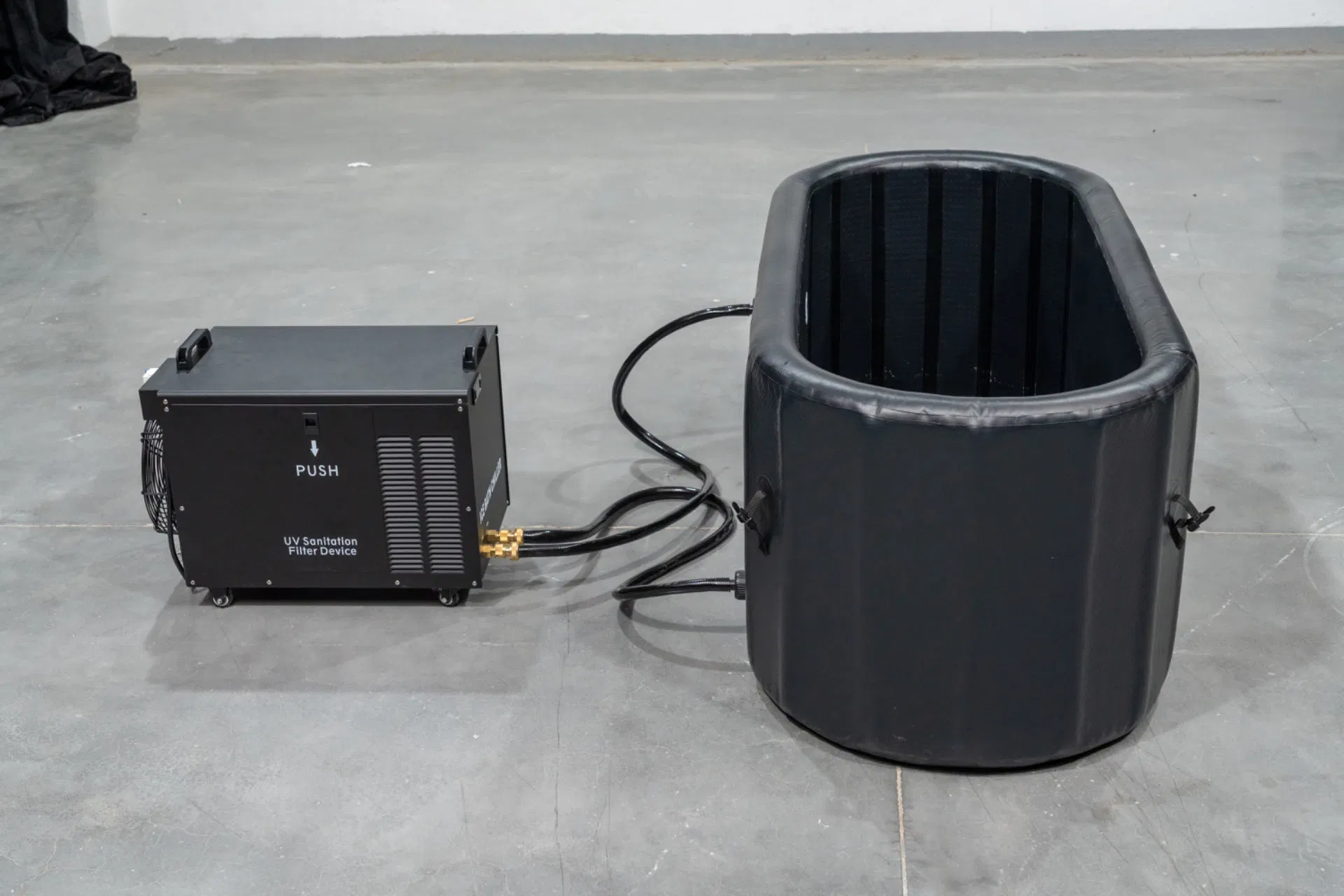 Надувная круглая переносная ледяная ванна 1HP