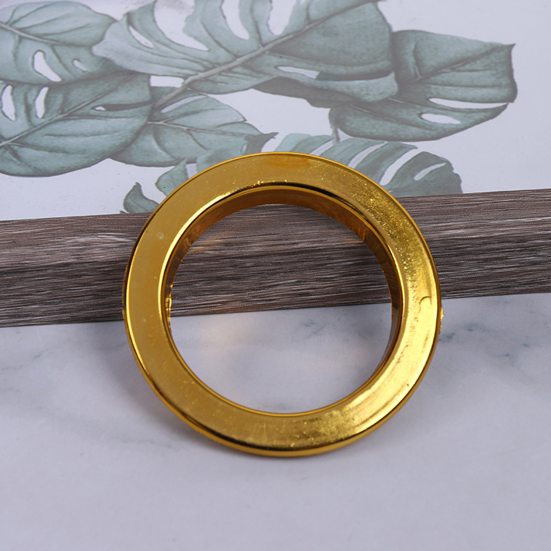 Curtain Hooks Rings Single Side Buckle Roman Ring Curtain Soundproofing Ring