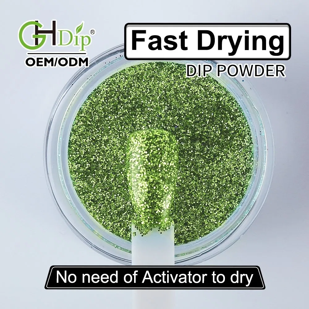 Glitter Nail Fast Drying Dipping Powder Colors