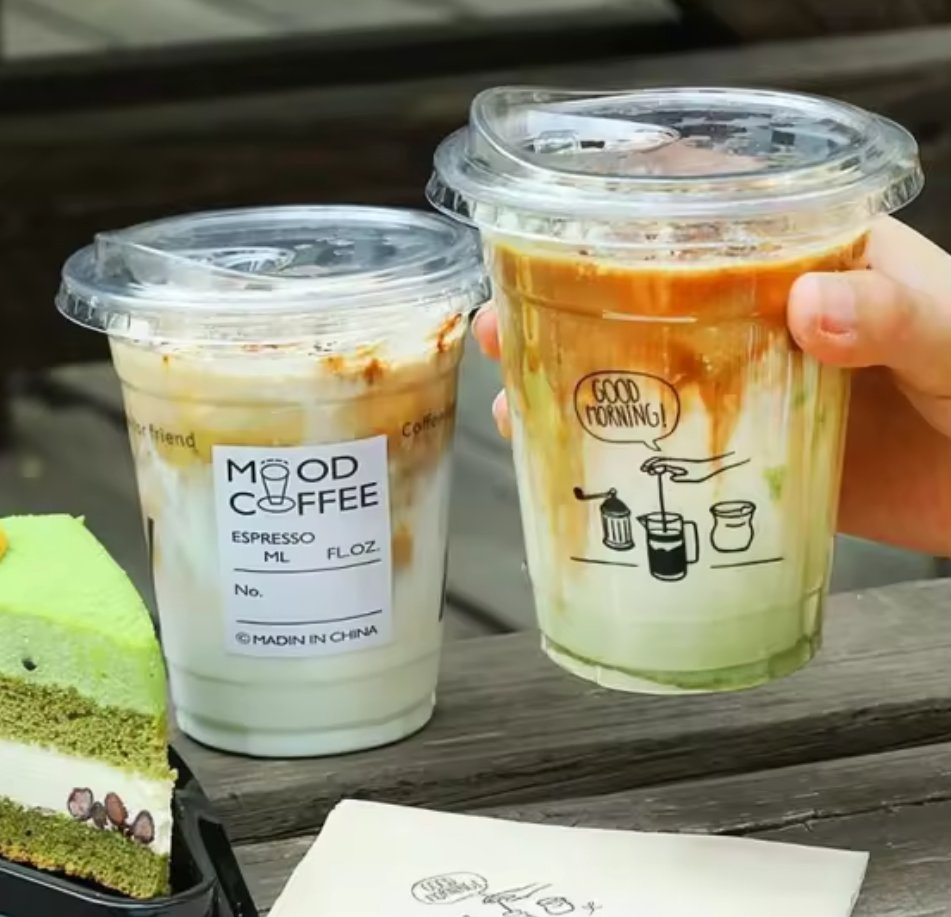 Одноразовый биоразлагаемый стакан PLA 8oz