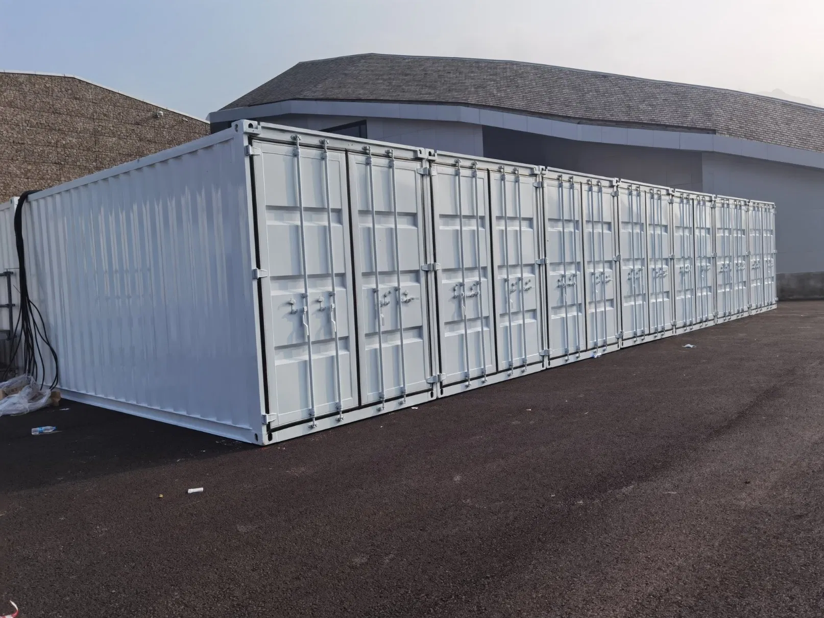 Luxury Steel Frame Shipping Container Home with Bathroom