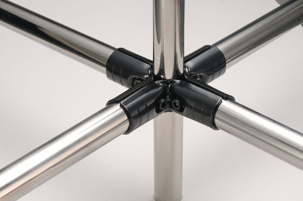 Five-Pipe Intersection Metal Joint Set