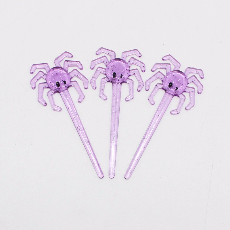 Bright and Fun Disposable Plastic Forks for Halloween