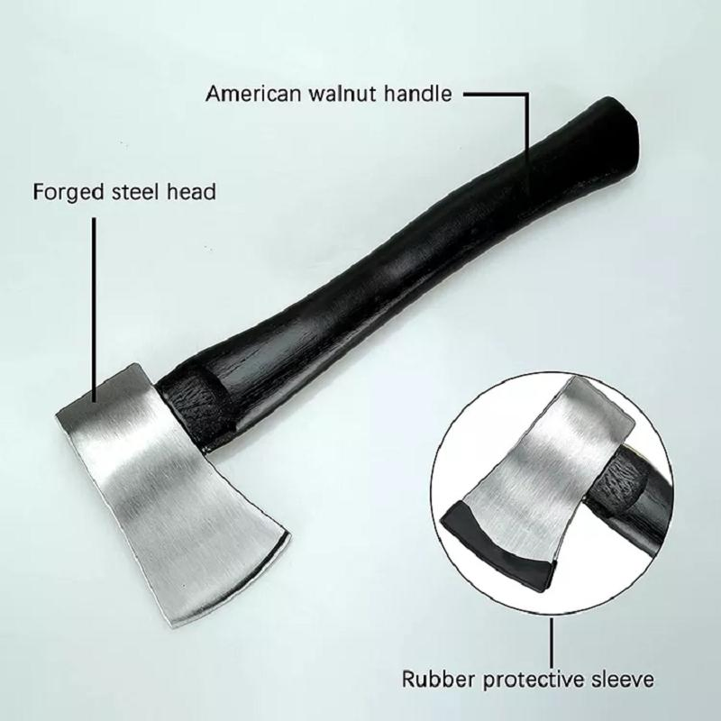 Hot Selling Camping Outdoor Chopping Firewood Fiberglass Damping Anti-Slip Grip Wood Axe