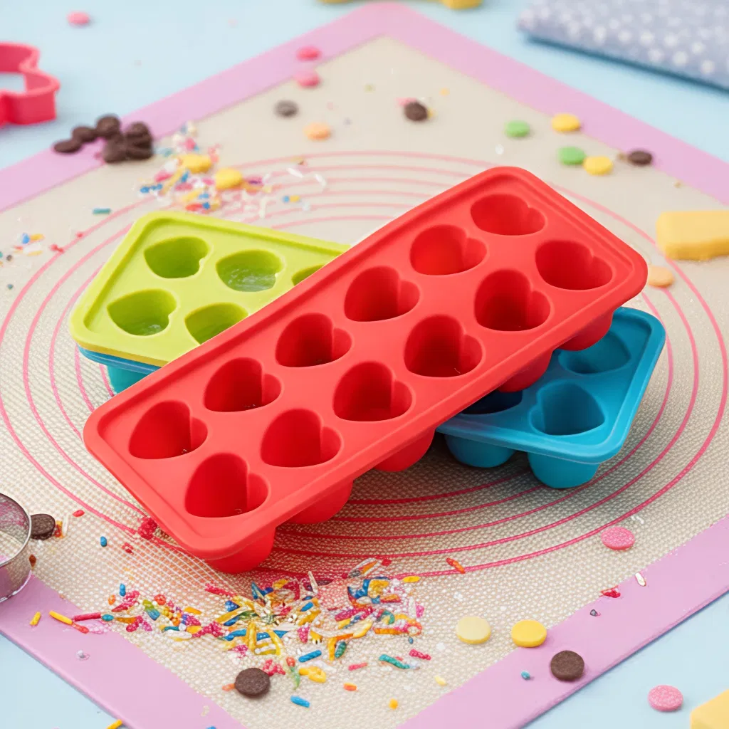 Силиконовая форма для льда и детского питания