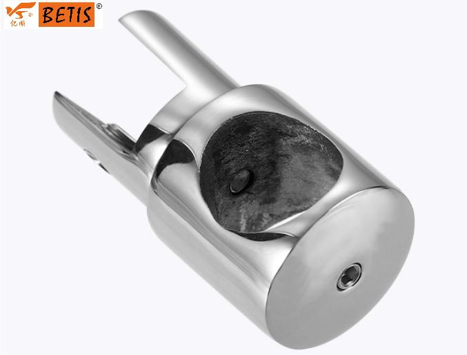 OEM Wholesale Popular Bathroom Hardware 304-Stainless-Steel Pipe Rack Connector & Terminals for Ø 22mm Connecting Shower Room Frame Pipe