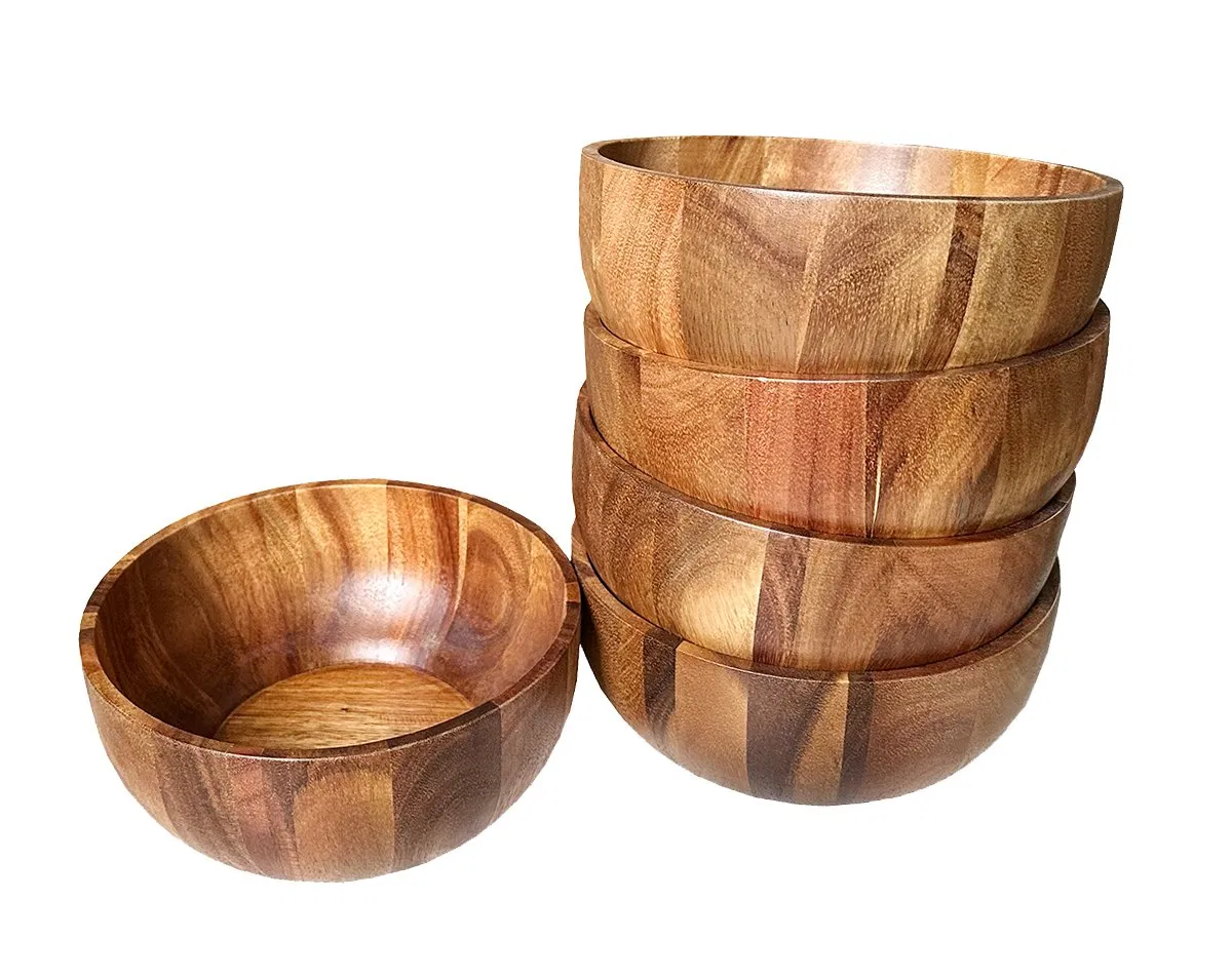 Small Salad and Cheese Bowl Wood for Kids