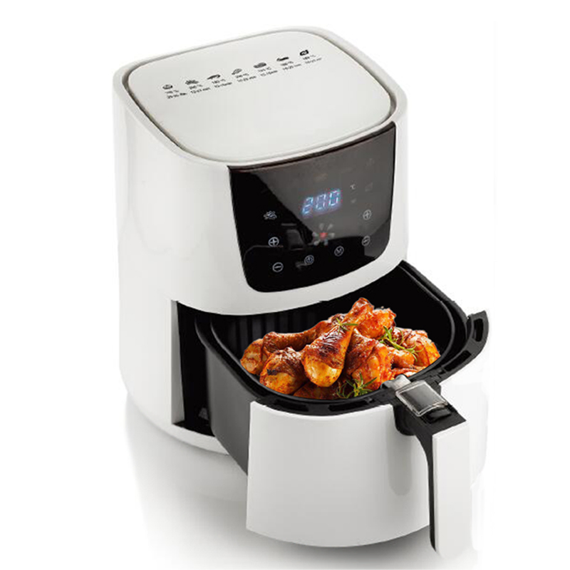 White Smart Air Fryer Digital Oil-Free Oven