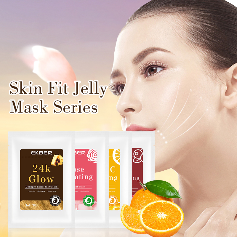 OEM/ODM Vegan Face Care Serum Jelly Face Mask 2022 Moisturizing Anti-Inflammatory Anti-Aging Jelly Mask Series