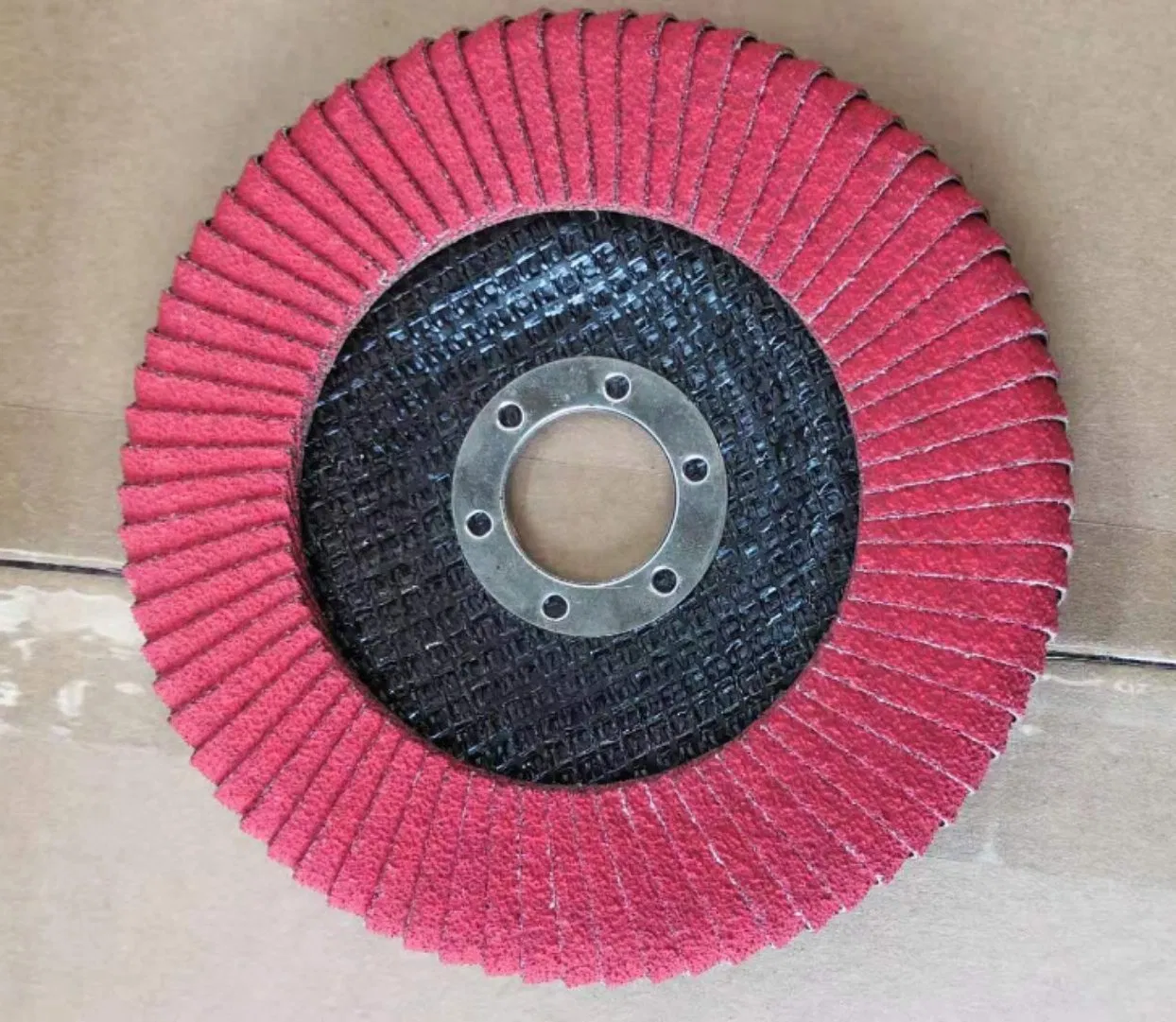 Full Cover Black Calcined Flap Disc for Stainless Steel and Alloy Steel