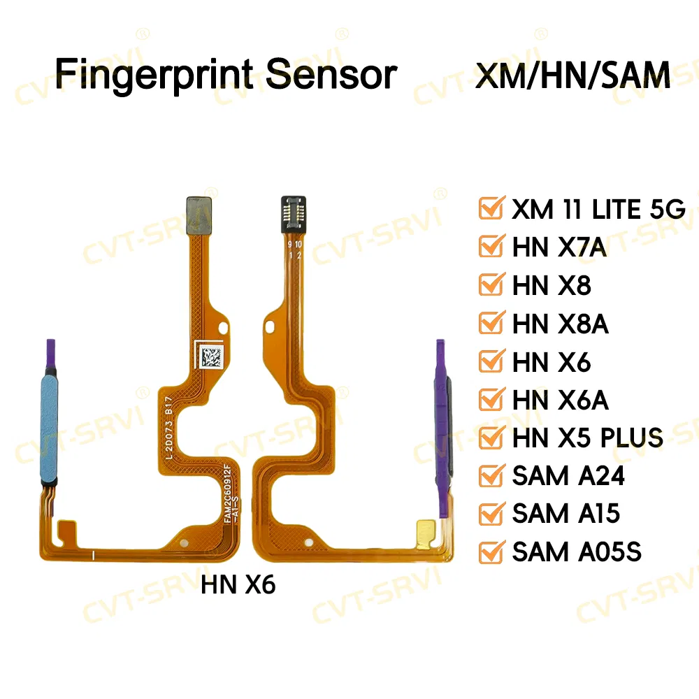 Сенсор отпечатка пальца Huella Y Flex для Honor, Xiaomi, Samsung