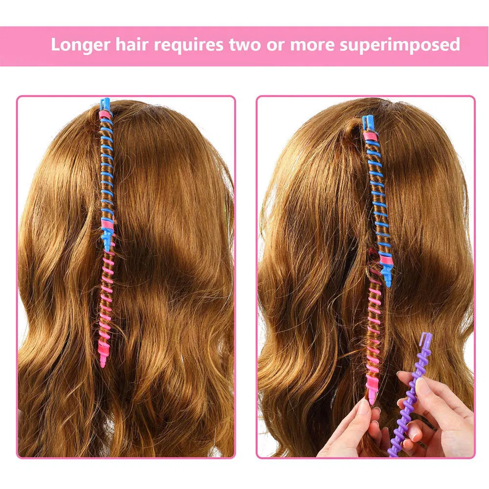 Бигуди пластиковые без нагрева Magic Tape Hair Rollers