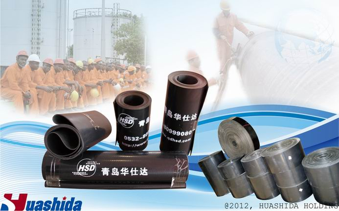 PE Wrapping Heat Shrink Sleeves for Corrugated Sewage Pipe Connector