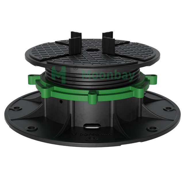 Height Adjustable Plastic Decking Support Indoor Pedestal for 2cm Tiles